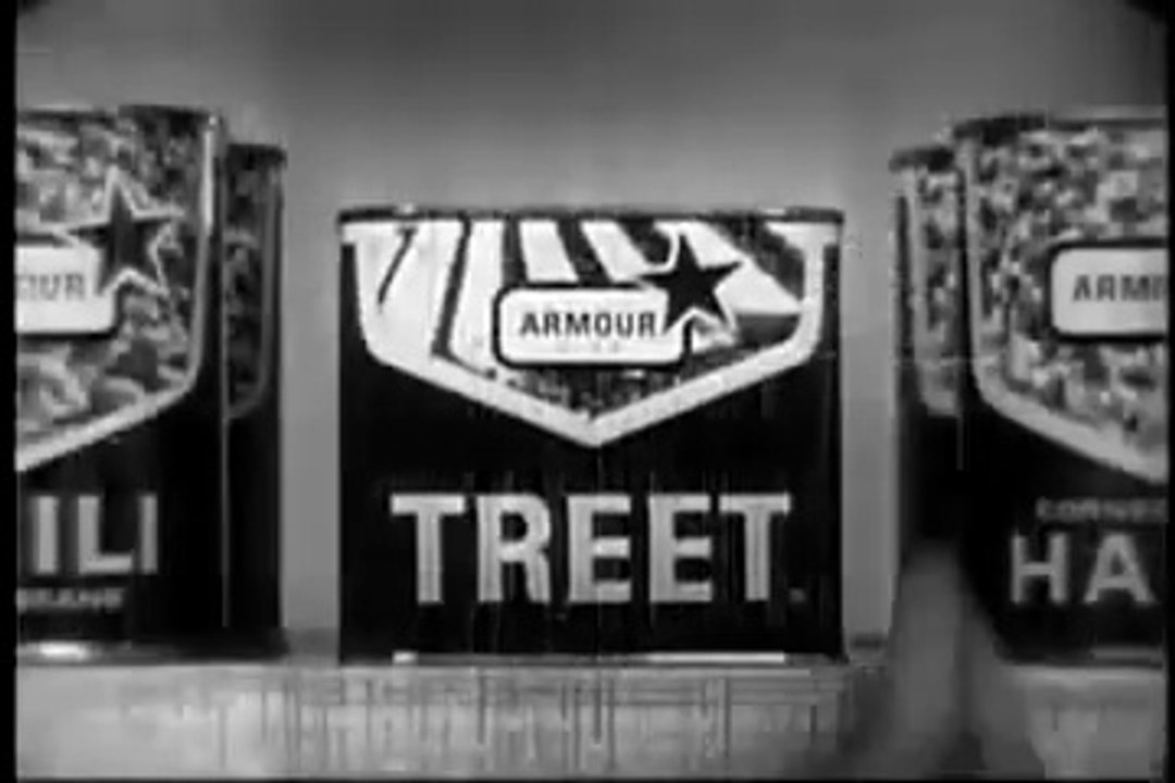 1960s Treet TV commercial canned pork (SPAM competitor)