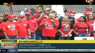 Diosdado Cabello: el 28 de Julio lograremos la ¡Victoria Bolivariana!
