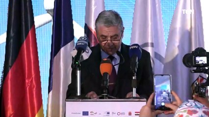 وزير الكهرباء يفتتح مشروع محطة طاقة الرياح بخليج السويس قدرة 252 ميجاوات