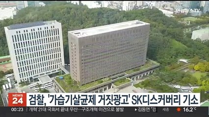 검찰, '가습기 살균제 거짓 광고' SK디스커버리 기소