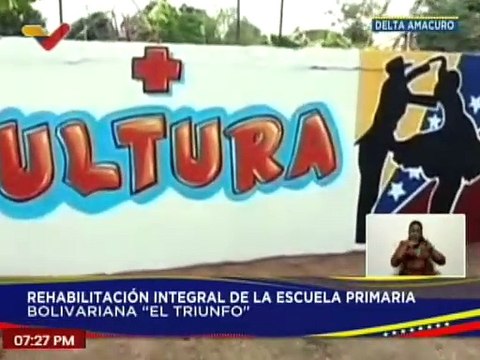 Delta Amacuro | Bricomiles rehabilitan espacios integrales de la E.P.B. El Triunfo