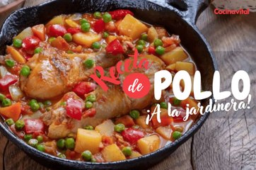 Deliciosa receta de pollo a la jardinera: Guisado casero