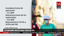 Crece 8% la economía mexicana en último trimestre de 2023, estima Inegi
