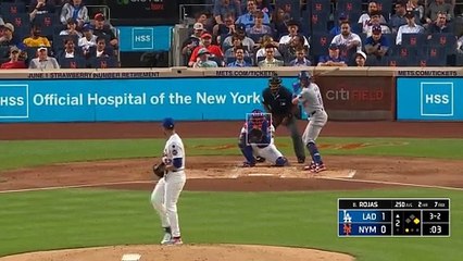 ¡Doblete impulsor de Miguel Rojas en el segundo juego de la jornada!