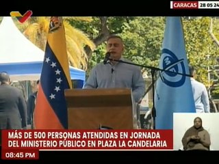 Caracas | MP atendió a 558 personas en una jornada especial realizada en la plaza la Candelaria