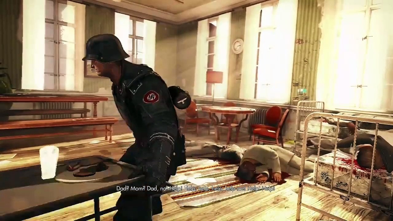 Wolfenstein - The New Order - Chapter 2 The Asylum - Let's Play episode 2