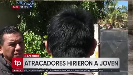 “Me cortaron el cuello”, dice el joven víctima de asalto en un barrio del Plan 3.000