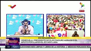 Pdte. Maduro: El pueblo está en la calle y no lo para nadie