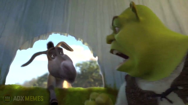 Donkey Annoys Shrek Continuously by Saying *BRUH* (BRUH Sound Effect Meme)
