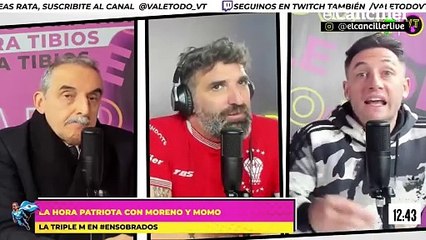 Momo se quejó del precio de la leche en Buenos Aires