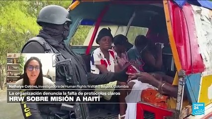 Nathalye Cotrino: "La misión multinacional en Haití deberá vincularse con la sociedad civil"