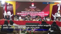 KPU Tetapkan 120 Caleg Terpilih DPRD Jawa Tengah, PDIP Raih Kursi Terbanyak