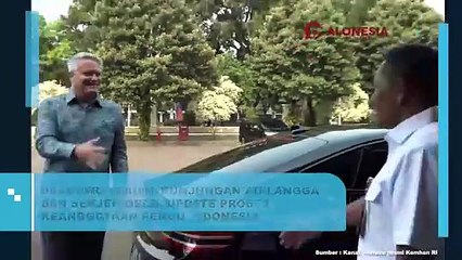 Prabowo Terima Kunjungan Airlangga dan Sekjen OECD, Update proses keanggotan penuh Indonesia