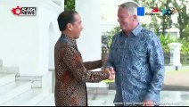 Presiden Jokowi Sambut Sekjen Organisation for Economic Cooperation and Development (OECD) di Istana Kepresidenan Bogor