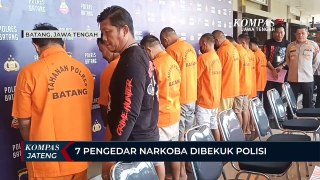 7 Pengedar Narkoba Dibekuk Polisi