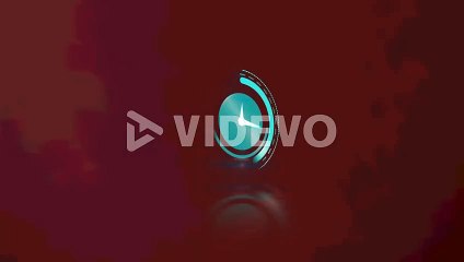 Animation of clock moving fast on red background