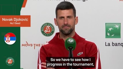 Djokovic hopes for 'another deep run' at Roland Garros after first-round win