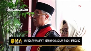 Wisuda Purnabakti Ketua Pengadilan Tinggi Bandung  MA NEWS