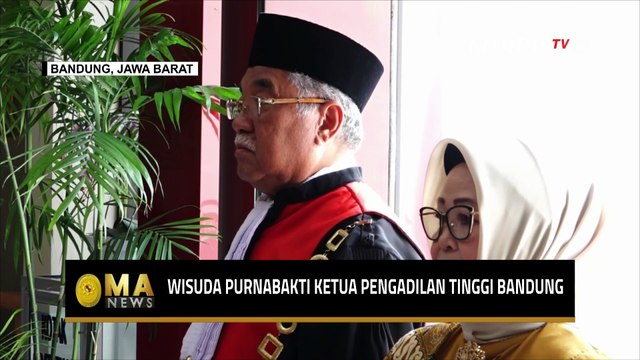 Wisuda Purnabakti Ketua Pengadilan Tinggi Bandung MA NEWS