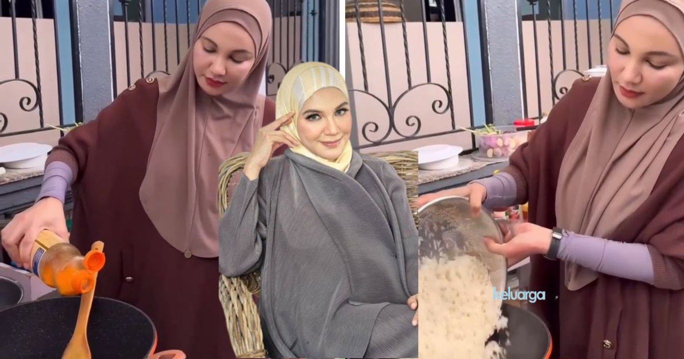 "Semua resepi saya nak cuba. Lagi pun orang dalam rumah ni suka sangat nak makan."- Datin Seri Shahida Mohd Rashid