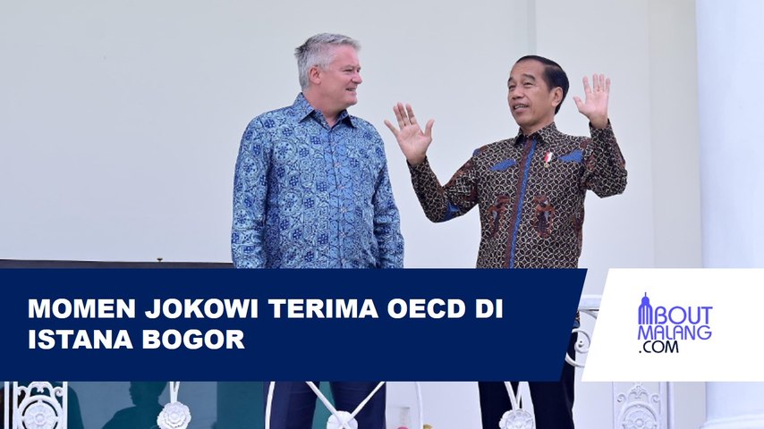 PRESIDEN JOKOWI TERIMA SEKJEN OECD: BAHAS LANGKAH PERCEPATAN KEANGGOTAAN INDONESIA