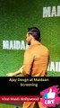 Ajay Devgn at Maidaan Screening