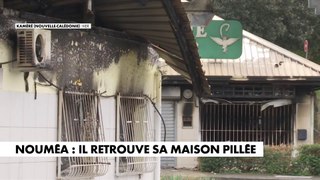 Nouvelle-Calédonie : à Nouméa, il retrouve sa maison pillée