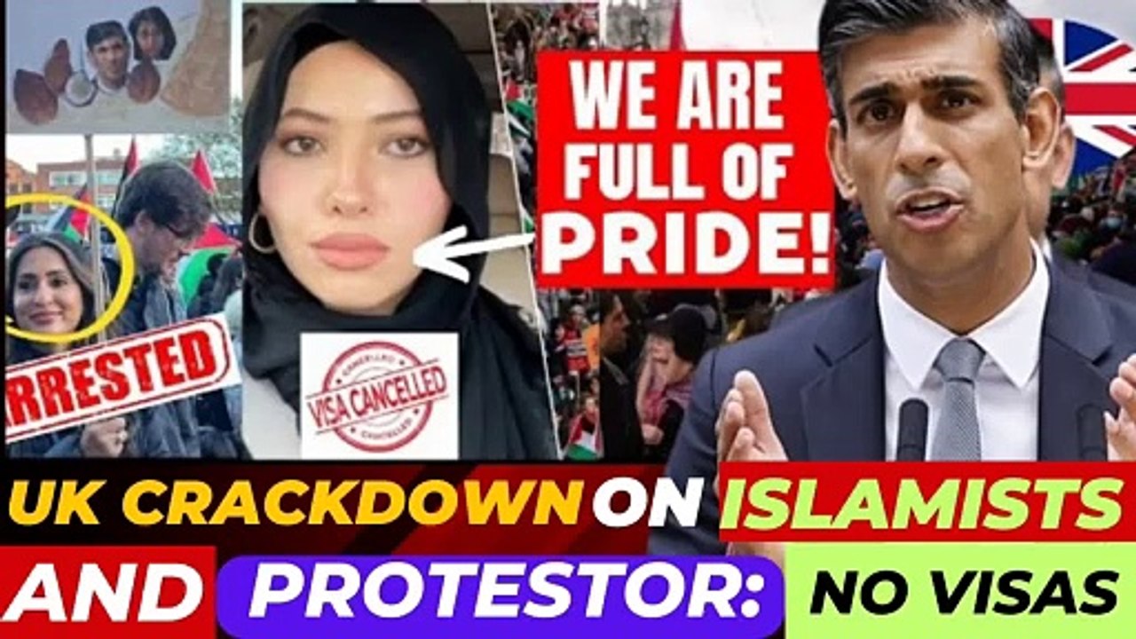 Massive UK Crackdown On Islamists Protestors & Extremists | No Visa, All Should Face Deportation?