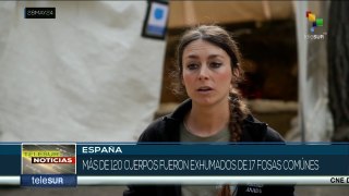 Universidad en España continúa trabajos en fosas en Barranco de Víznar