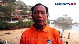 Waspada! Gelombang Tinggi Terjang Kawasan Pantai Drini Gunungkidul