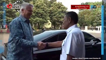 Prabowo Dikunjungi Sekretaris Jenderal OECD