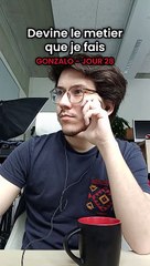 Devine mon métier - J28 GONZALO