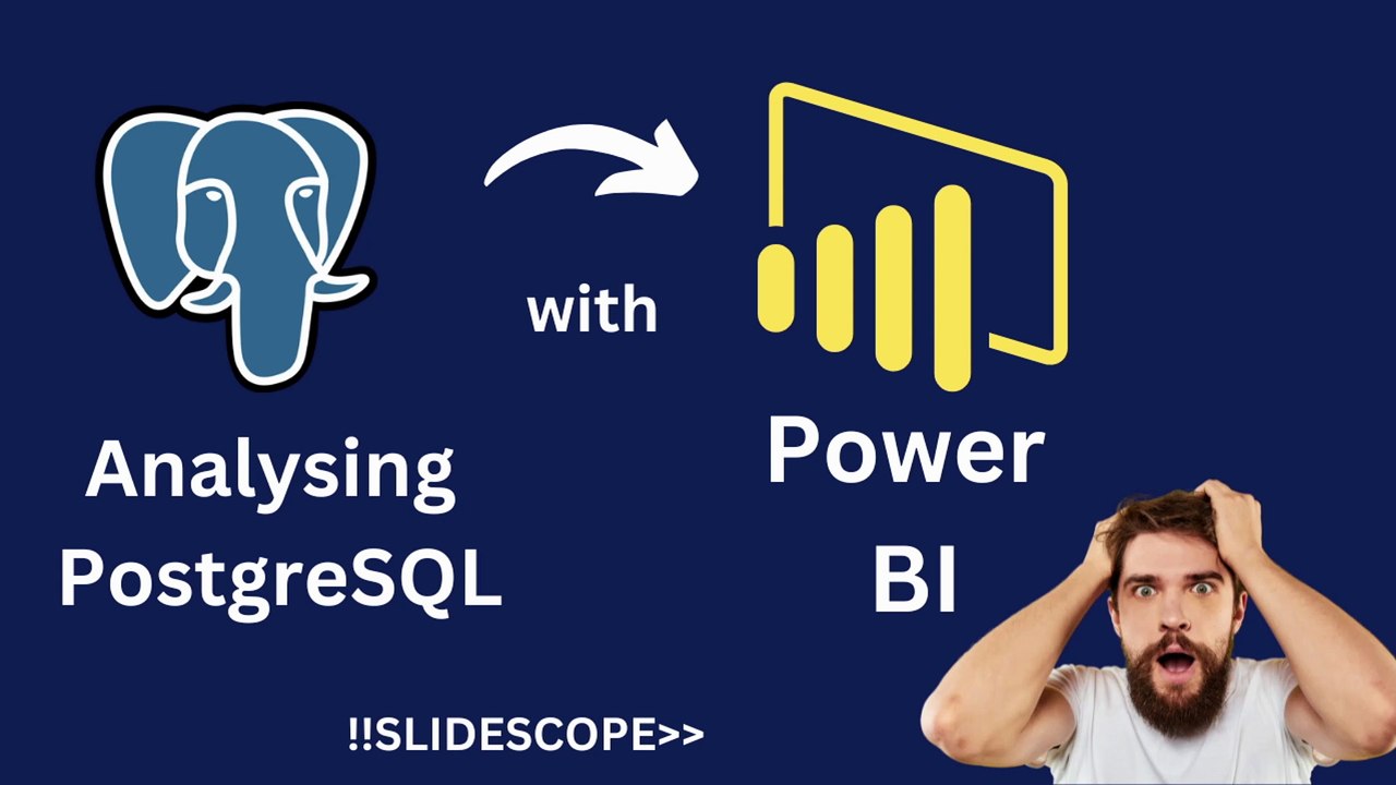 Learn how to connect and Analyse PostgreSQL Database with Power BI