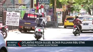 Ditlantas Polda Sulsel Blokir Puluhan Ribu STNK