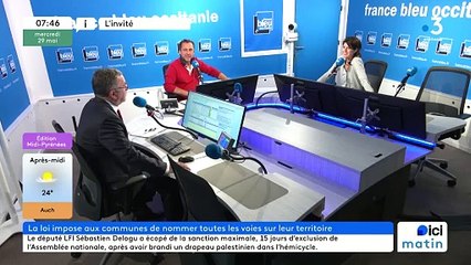Jean-Michel Lattes en charge de la dénomination des voies à la mairie de Toulouse
