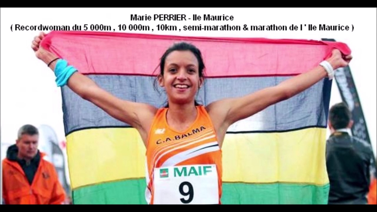 J.O. Paris 2024/Athlétisme:Marie PERRIER (Ile Maurice) en préparation à Saint-Jean De Monts,27/05/24