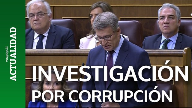 Feijóo a Sánchez: Este Congreso le exige que explique esta investigación judicial por corrupción