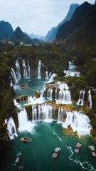 LES PLUS IMPRESSIONNANTES chutes de Ban Gioc au Vietnam