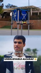 Carlos Alcaraz relève un défi incroyable