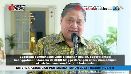 AIRLANGGA HARTARTO KABARKAN HASIL PERTEMUAN JOKOWI DENGAN SEKJEN OECD DI BOGOR