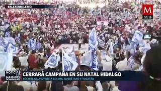 Resumen de la bitácora de las campañas presidenciales: Cierres emotivos y significativos