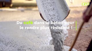 Du café dans le béton : la technique qui permet de rendre le matériau 30 % plus résistant (et plus écologiques)