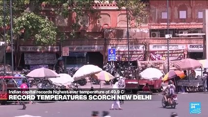Indian capital records highest-ever temperature of 49.9 Celsius
