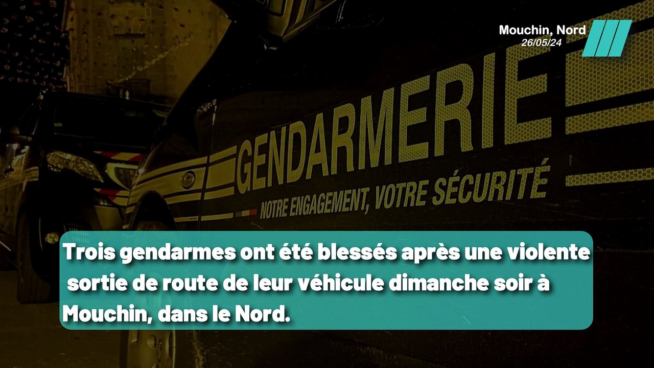 Le véhicule des gendarmes fait plusieurs tonneaux