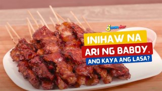 Inihaw na ari ng baboy, ano kaya ang lasa? | I Juander