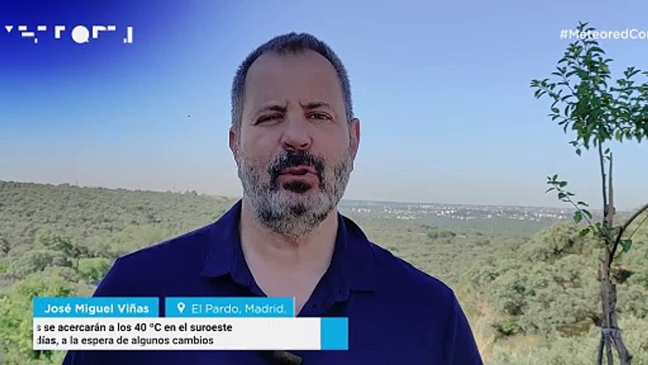 Las temperaturas se acercarán a los 40 ºC en el...