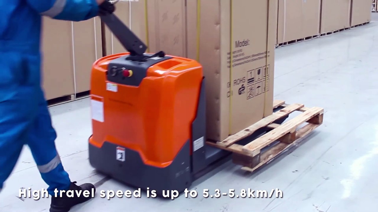 SHIGEMITSU MP20W ELECTRIC PALLET - SHIGEMITSU HANDLING EQUIPMENT