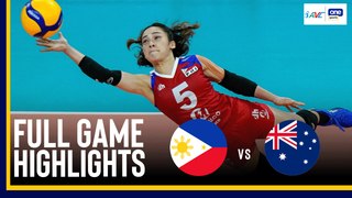 AVC Game Highlights: Alas Pilipinas takes historic bronze with sweep of Australia