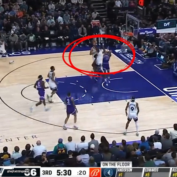 ANTHONY EDWARDS ITINANGHAL NA DUNK OF THE YEAR NGAYON NBA SEASON