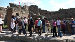 Pompei: oltre mille visitatori per l'Insula dei Casti Amanti, l'ultimo scavo dell'area archeologica